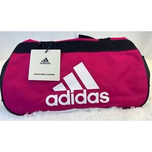 Adidas Diablo Small Duffel Bag Bold Pink/Black/White NWT